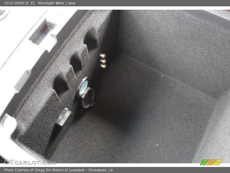 Moonlight White / Java 2013 Infiniti JX 35