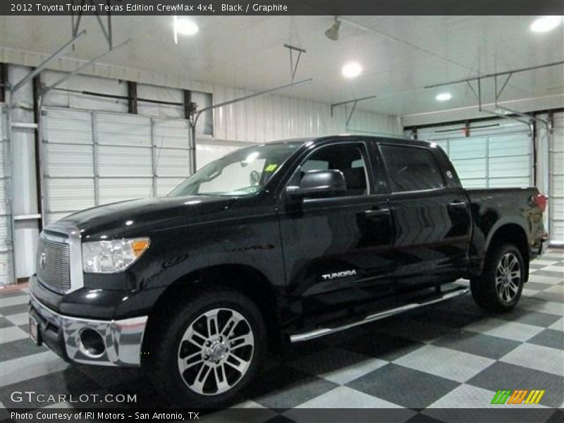 Black / Graphite 2012 Toyota Tundra Texas Edition CrewMax 4x4