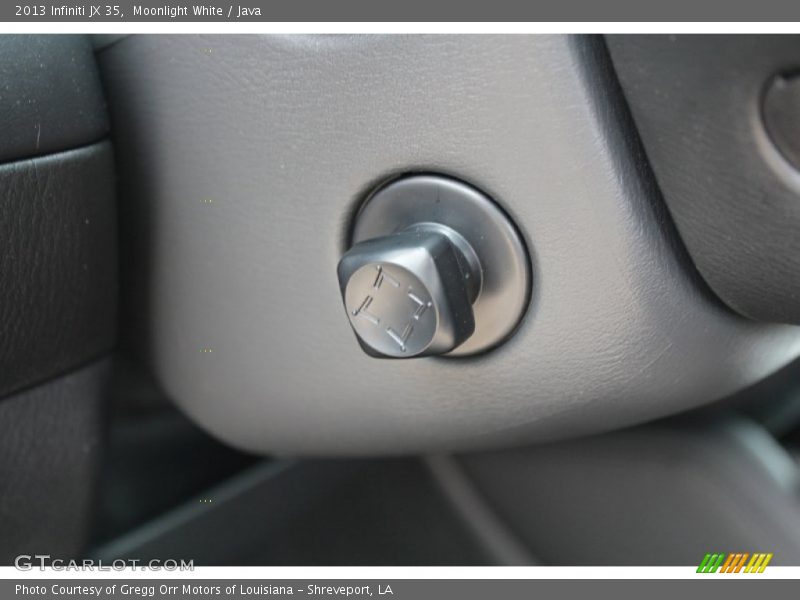 Moonlight White / Java 2013 Infiniti JX 35