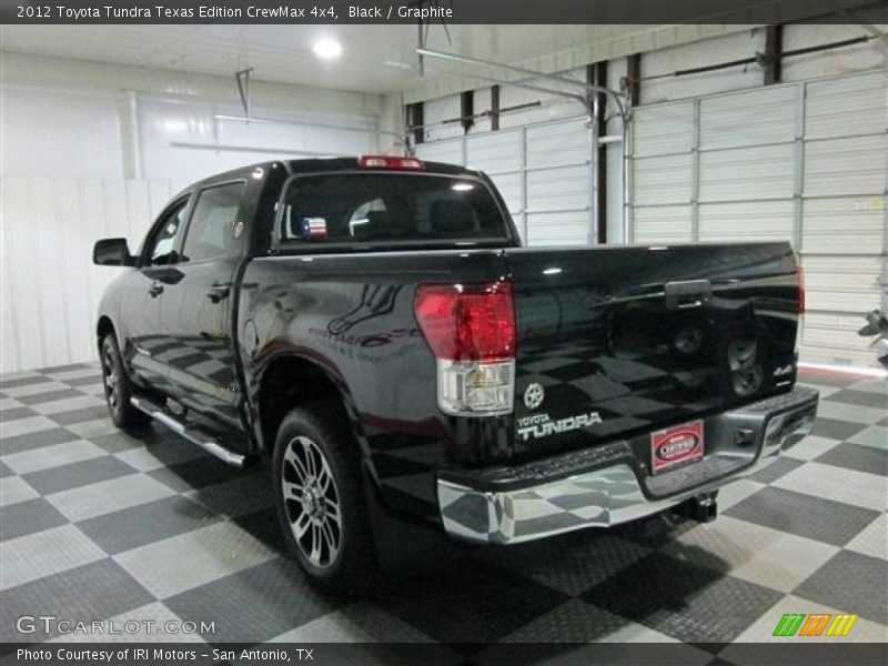 Black / Graphite 2012 Toyota Tundra Texas Edition CrewMax 4x4
