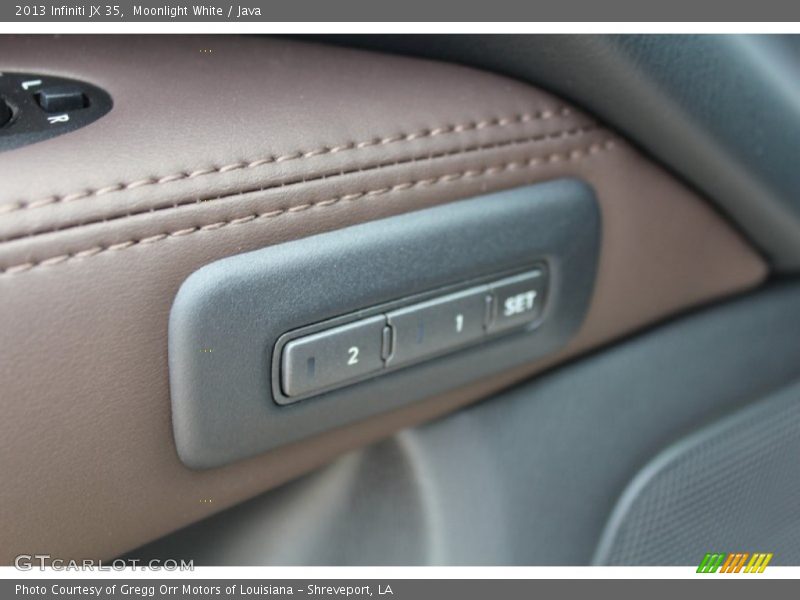 Moonlight White / Java 2013 Infiniti JX 35