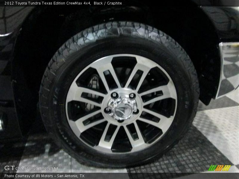 Black / Graphite 2012 Toyota Tundra Texas Edition CrewMax 4x4
