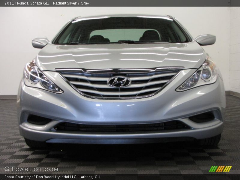 Radiant Silver / Gray 2011 Hyundai Sonata GLS