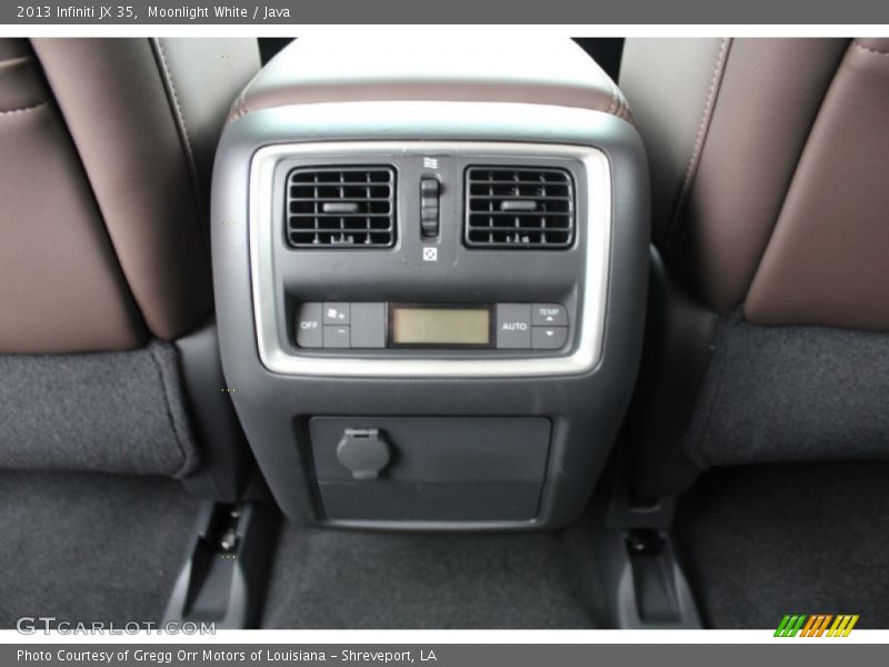 Moonlight White / Java 2013 Infiniti JX 35