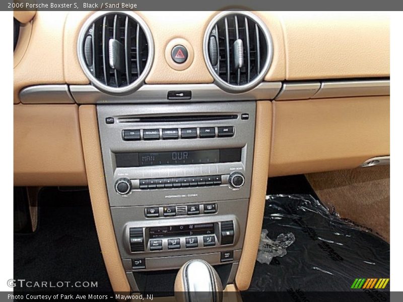 Black / Sand Beige 2006 Porsche Boxster S