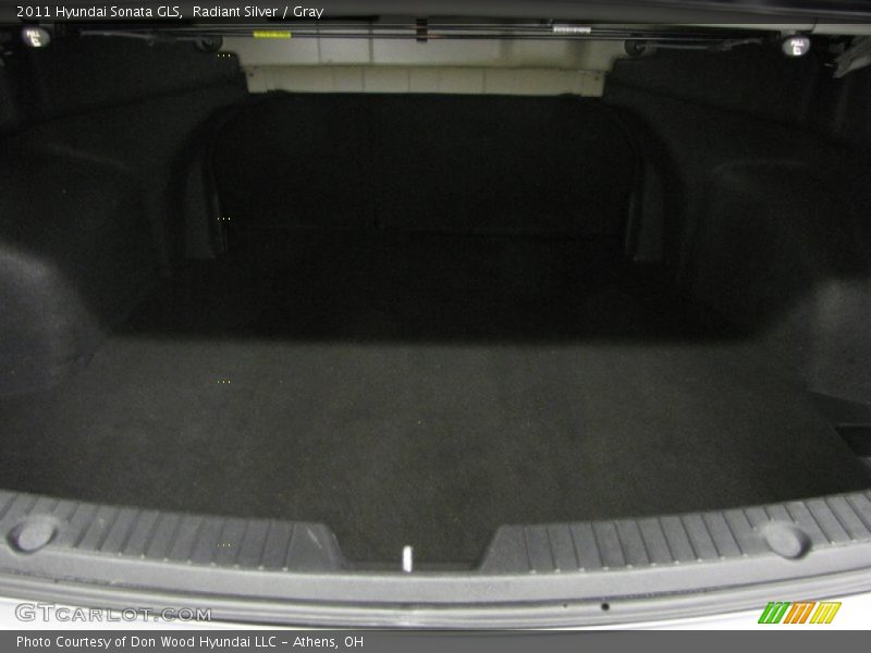 Radiant Silver / Gray 2011 Hyundai Sonata GLS