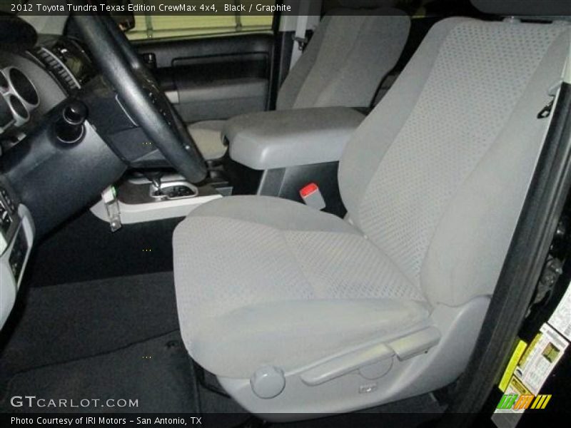 Black / Graphite 2012 Toyota Tundra Texas Edition CrewMax 4x4
