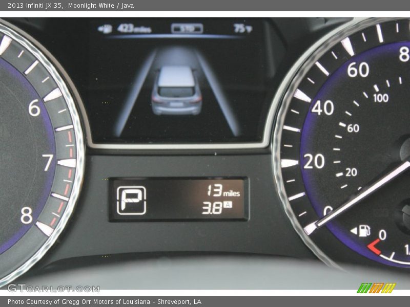 Moonlight White / Java 2013 Infiniti JX 35
