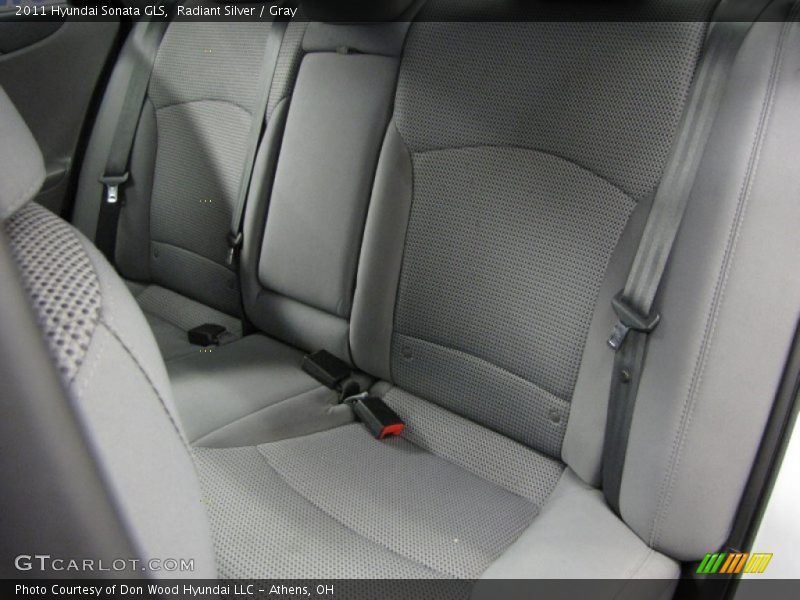 Radiant Silver / Gray 2011 Hyundai Sonata GLS