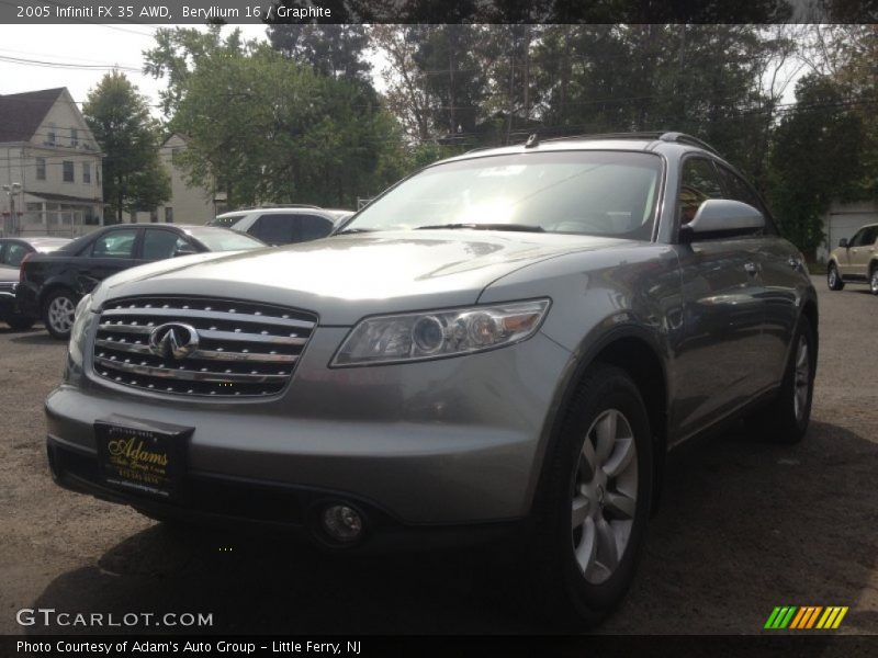 Beryllium 16 / Graphite 2005 Infiniti FX 35 AWD