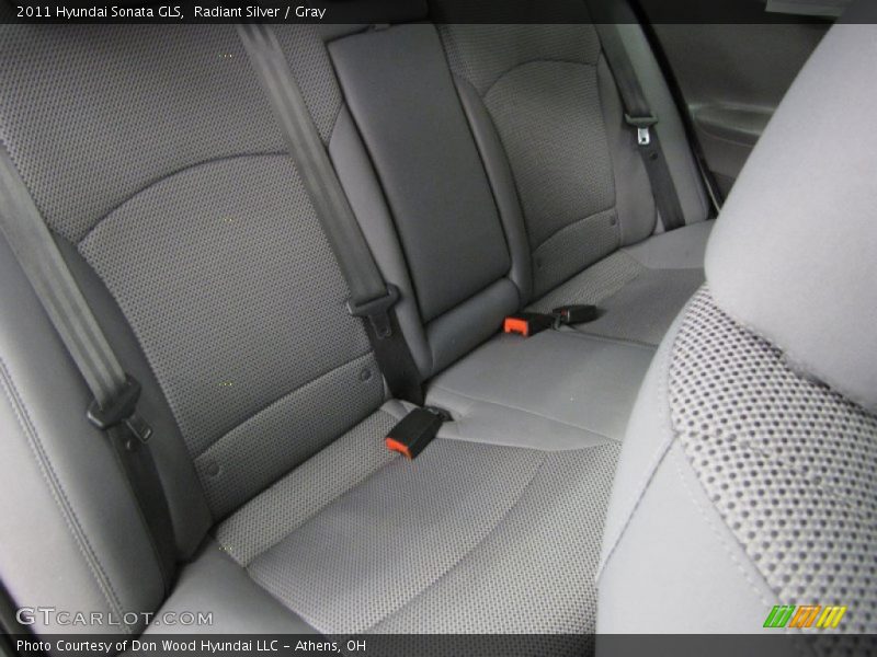 Radiant Silver / Gray 2011 Hyundai Sonata GLS