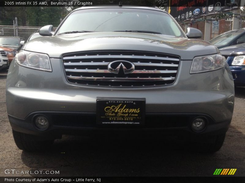 Beryllium 16 / Graphite 2005 Infiniti FX 35 AWD