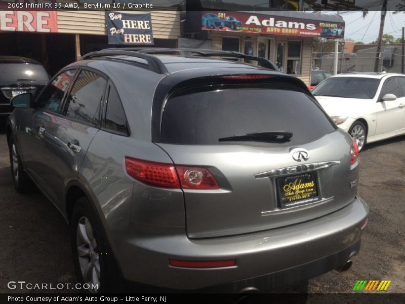 Beryllium 16 / Graphite 2005 Infiniti FX 35 AWD