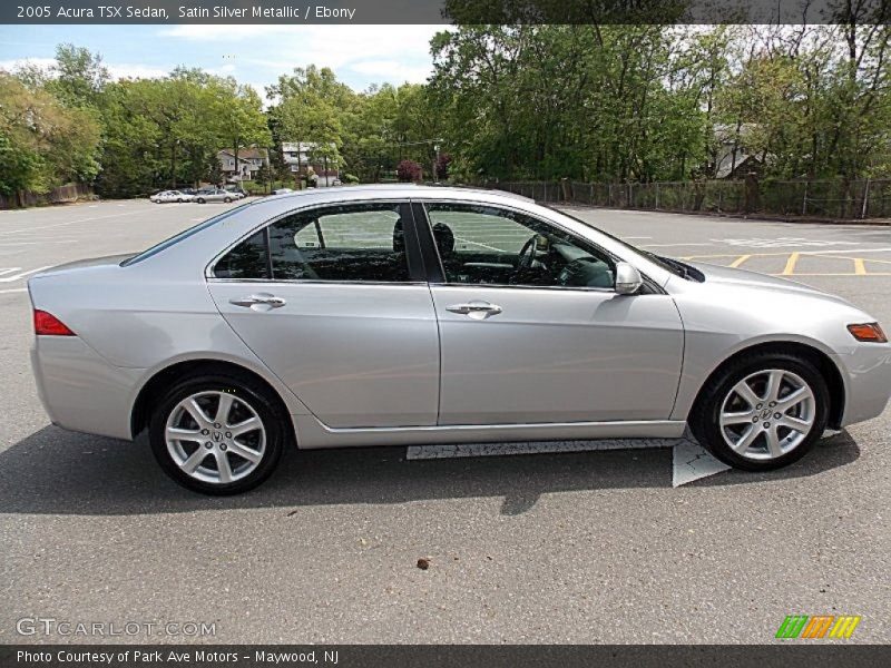 Satin Silver Metallic / Ebony 2005 Acura TSX Sedan