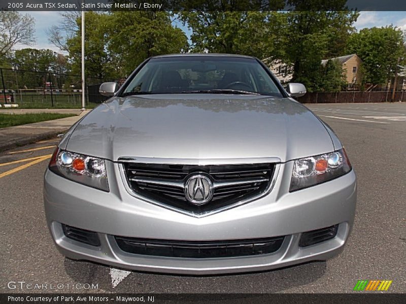 Satin Silver Metallic / Ebony 2005 Acura TSX Sedan