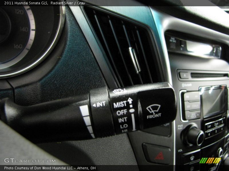 Radiant Silver / Gray 2011 Hyundai Sonata GLS