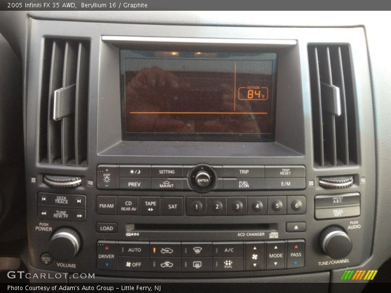 Beryllium 16 / Graphite 2005 Infiniti FX 35 AWD