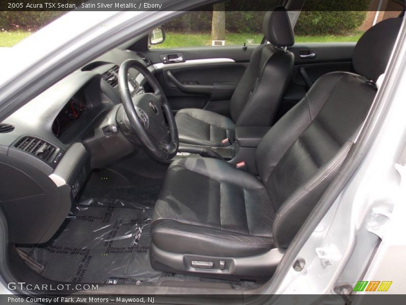  2005 TSX Sedan Ebony Interior