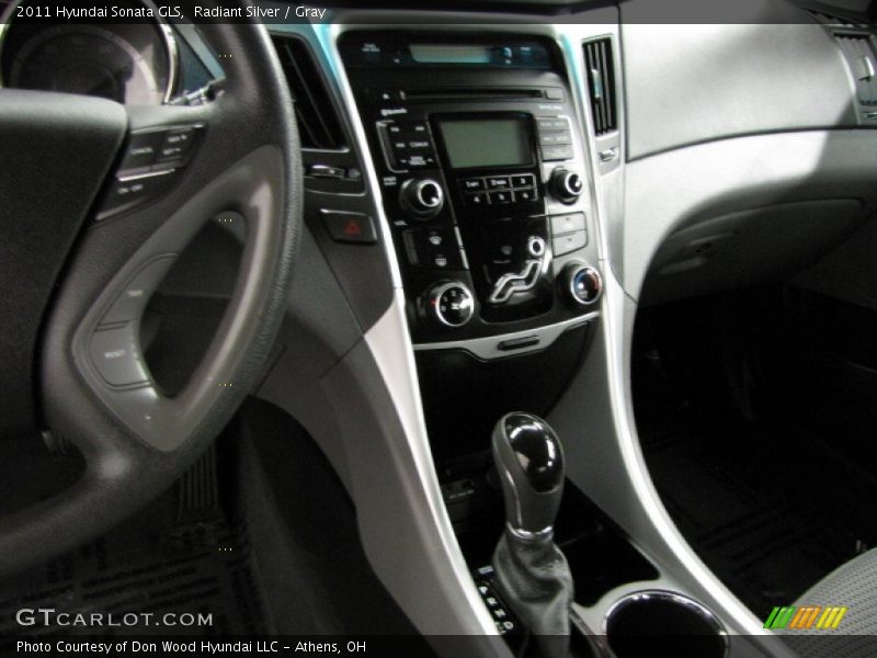 Radiant Silver / Gray 2011 Hyundai Sonata GLS