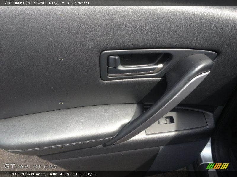 Beryllium 16 / Graphite 2005 Infiniti FX 35 AWD