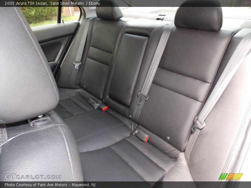 Satin Silver Metallic / Ebony 2005 Acura TSX Sedan