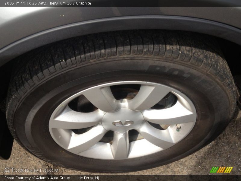 Beryllium 16 / Graphite 2005 Infiniti FX 35 AWD