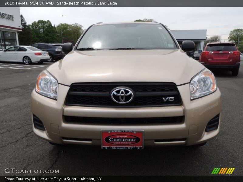 Sandy Beach Metallic / Sand Beige 2010 Toyota RAV4 V6 4WD