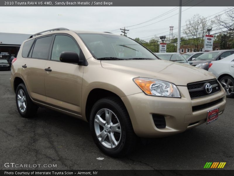 Sandy Beach Metallic / Sand Beige 2010 Toyota RAV4 V6 4WD
