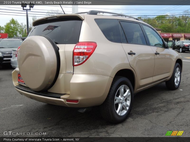 Sandy Beach Metallic / Sand Beige 2010 Toyota RAV4 V6 4WD