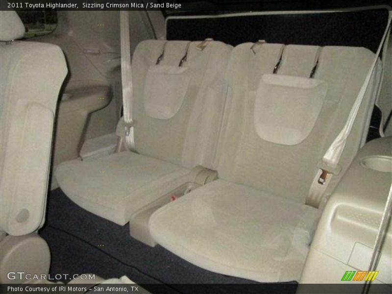 Sizzling Crimson Mica / Sand Beige 2011 Toyota Highlander