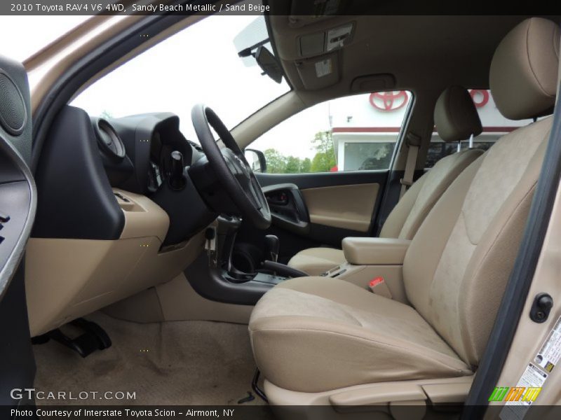 Sandy Beach Metallic / Sand Beige 2010 Toyota RAV4 V6 4WD