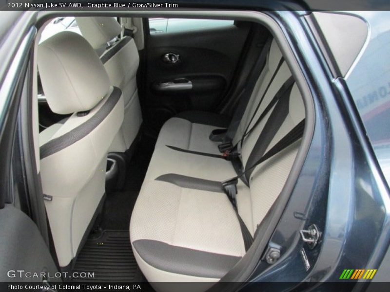 Graphite Blue / Gray/Silver Trim 2012 Nissan Juke SV AWD