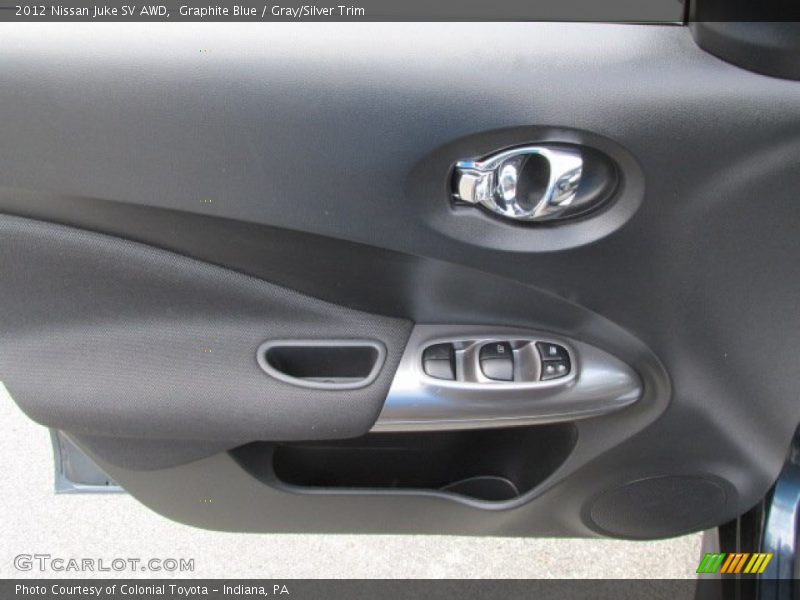 Graphite Blue / Gray/Silver Trim 2012 Nissan Juke SV AWD