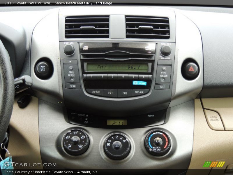 Sandy Beach Metallic / Sand Beige 2010 Toyota RAV4 V6 4WD