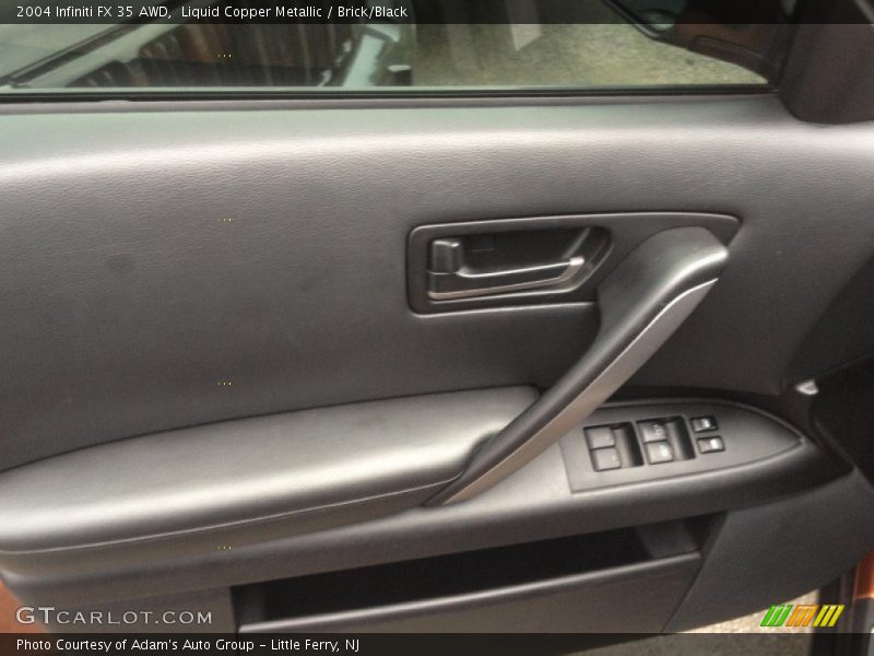 Liquid Copper Metallic / Brick/Black 2004 Infiniti FX 35 AWD