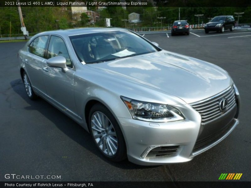 Front 3/4 View of 2013 LS 460 L AWD