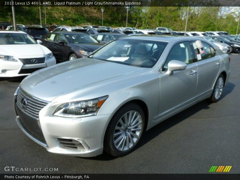 Front 3/4 View of 2013 LS 460 L AWD