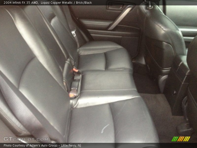 Liquid Copper Metallic / Brick/Black 2004 Infiniti FX 35 AWD