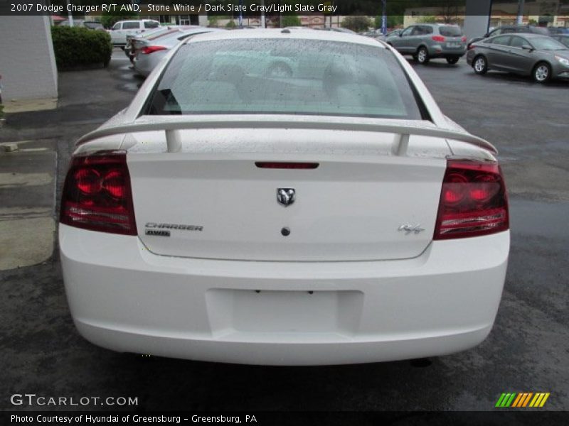 Stone White / Dark Slate Gray/Light Slate Gray 2007 Dodge Charger R/T AWD