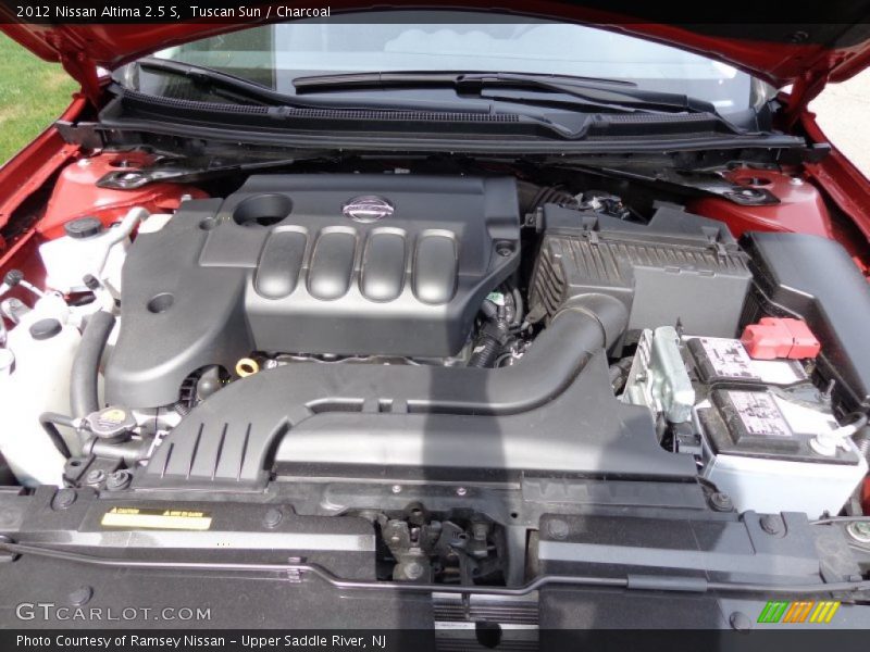 Tuscan Sun / Charcoal 2012 Nissan Altima 2.5 S
