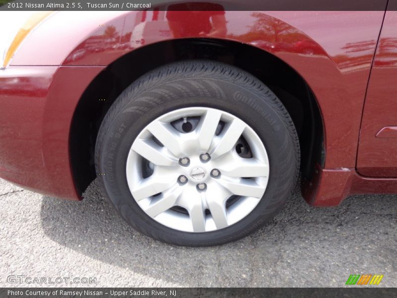 Tuscan Sun / Charcoal 2012 Nissan Altima 2.5 S