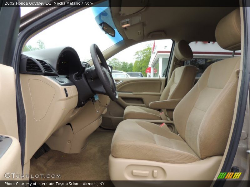  2009 Odyssey EX Ivory Interior