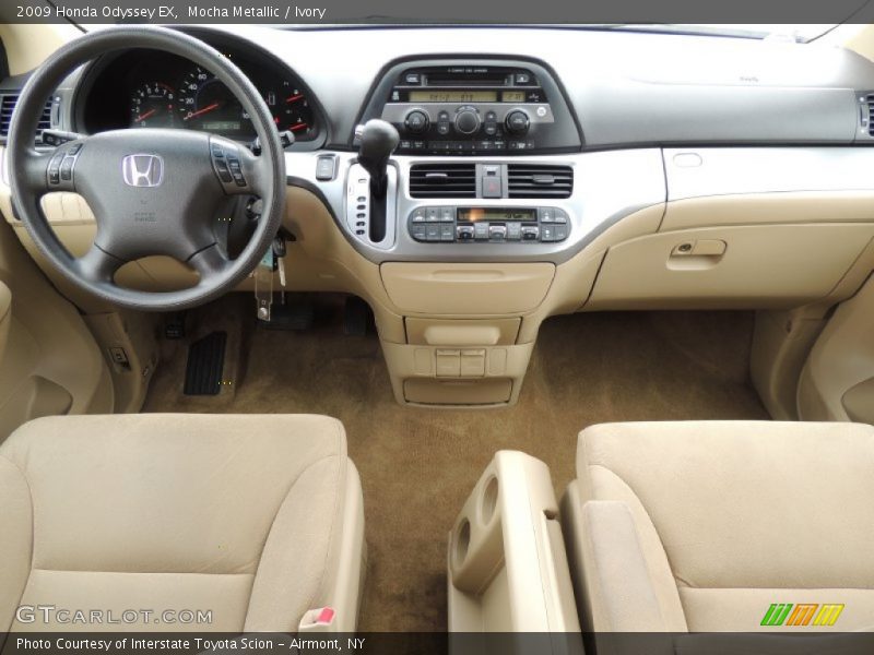 Dashboard of 2009 Odyssey EX