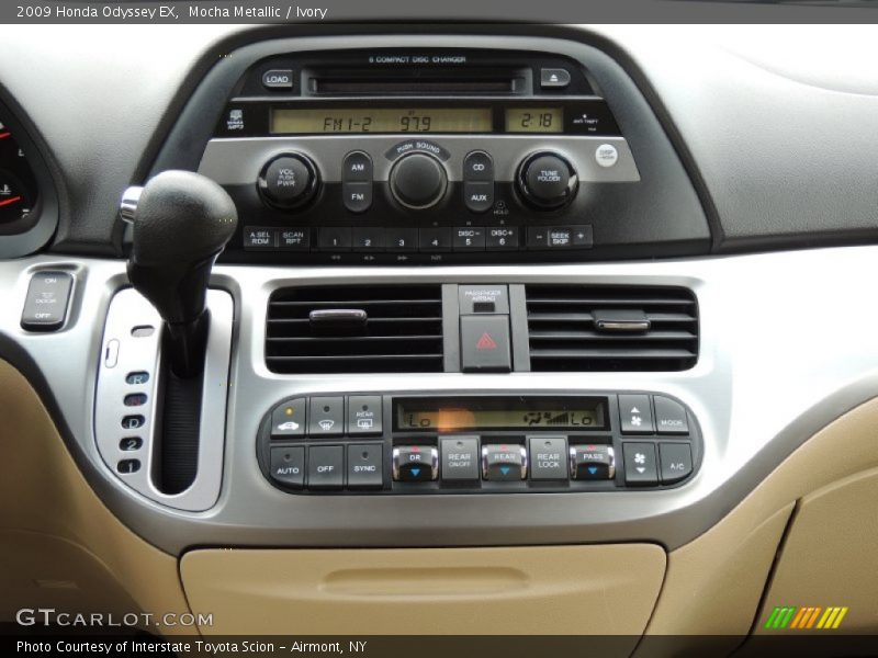 Controls of 2009 Odyssey EX