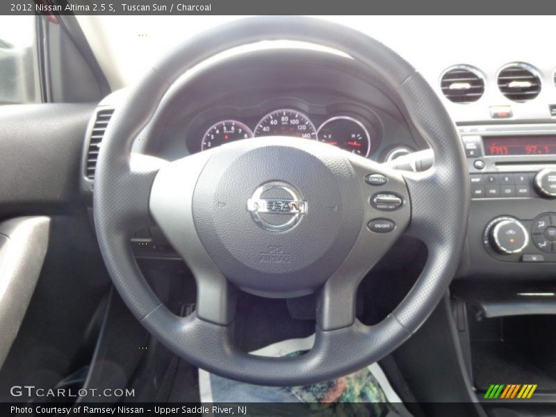 Tuscan Sun / Charcoal 2012 Nissan Altima 2.5 S