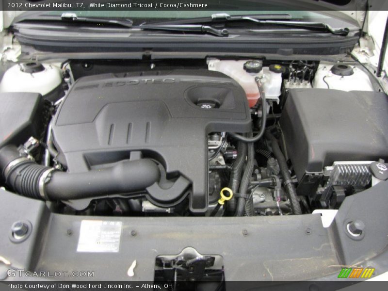 White Diamond Tricoat / Cocoa/Cashmere 2012 Chevrolet Malibu LTZ
