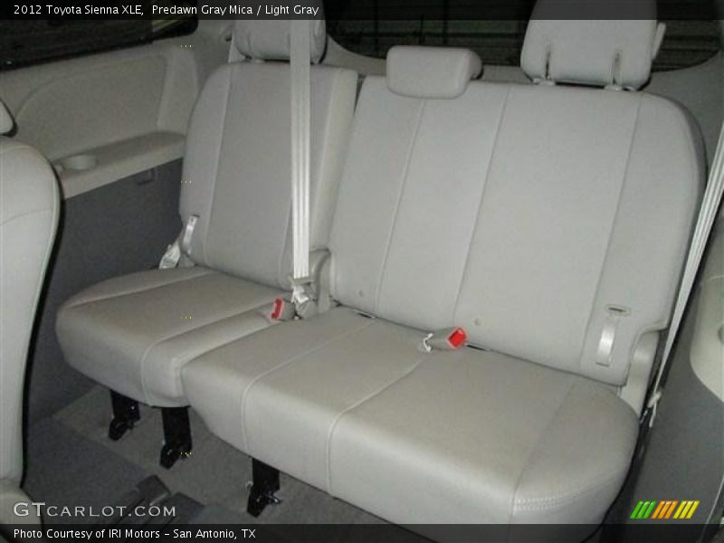 Predawn Gray Mica / Light Gray 2012 Toyota Sienna XLE