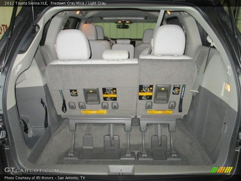 Predawn Gray Mica / Light Gray 2012 Toyota Sienna XLE