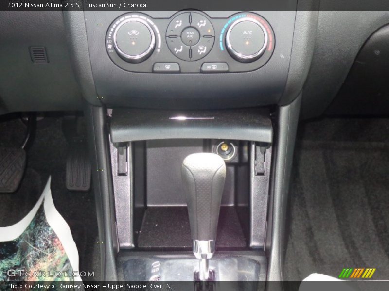 Tuscan Sun / Charcoal 2012 Nissan Altima 2.5 S