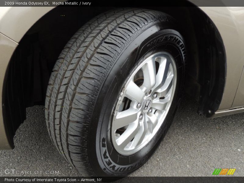Mocha Metallic / Ivory 2009 Honda Odyssey EX